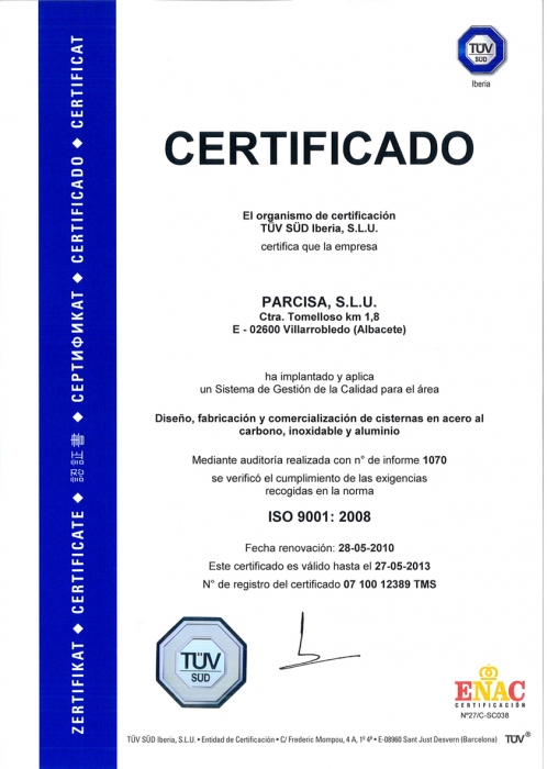 Renovación de la ISO 9001:2008